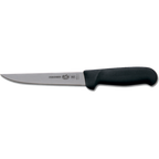 Thumbnail image #1 for JB Prince V828 6PL 6" Wide Stiff Boning Knife, Stamped High-Carbon Stainless Steel, Black Plastic Handle