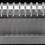 Thumbnail image #5 for Micro Matic USA Kronos KRONOS-10SSKR 10-Faucet Wall-Mount Glycol-Cooled Stainless Steel Draft Tower with Integrated Drip Tray