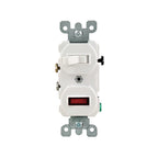Thumbnail image #1 for AllPoints Foodservice Parts & Supplies 421348 Red Signal Light with SPST Rocker Switch Toggle Set