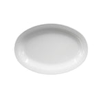 Thumbnail image #1 for G.E.T. Merced - EGS B106OV-W White Melamine Oval Plate, 10 x 6-3/4 x 7/8 in Case of 12