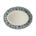 Thumbnail image #1 for Steelite International HL Ivory HL52563906 Oval China Platter, 10 x 7.75 in, Scalloped Edge Case of 2 Dozen