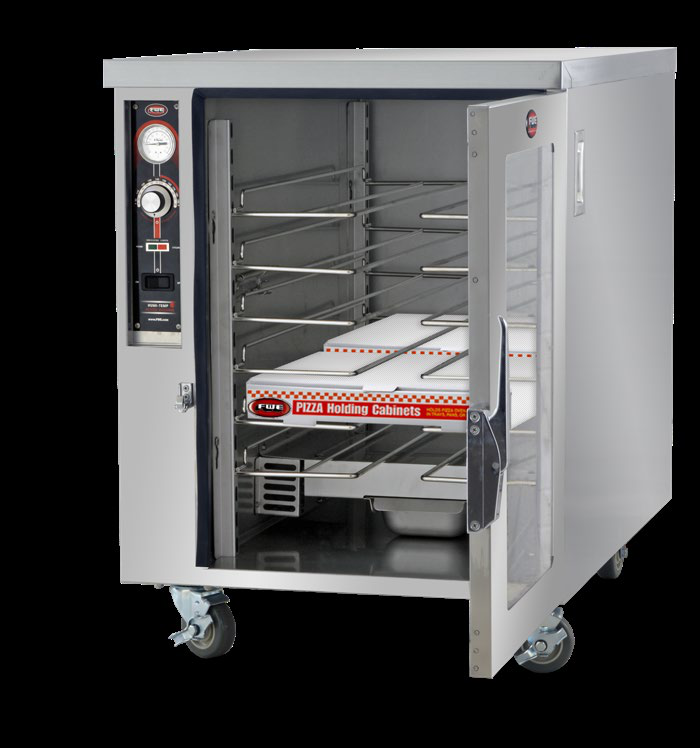 Product image #5 for FWE Humi-Temp TS-1633-14 Under-Counter Mobile Humidified Heated Pizza Holding Cabinet