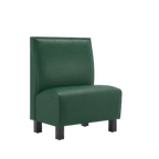 Thumbnail image #1 for ATSMFG ATS AT&S-ASD-K36-P GR5/COM Single Upholstered Booth, 30"L x 23"D x 36"H, Plain Back, Removable Sinuous Spring Seat