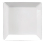 Thumbnail image #1 for 1880 Hospitality Tundra by Oneida® F1400000147S Square Bone White Porcelain Plate, 9-7/8", Rolled Edge 1 Dozen