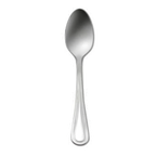 Thumbnail image #1 for 1880 Hospitality Prima by Oneida® B595SDEF Soup/Dessert Spoon, 7-1/2", Oval Bowl, Rounded Handle, Beaded Border, 18/0 Stainless Steel Pack of 3 Dozen