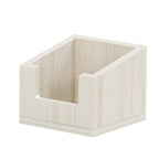 Thumbnail image #2 for Cal-Mil Vista 3309-141 Plastic Napkin Holder, 6.5" x 6.5" x 5"H, Coastal