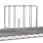 Thumbnail image #1 for Tarrison Products Ltd. TS-SD818C Chrome Shelf Divider, 18"D x 8"H