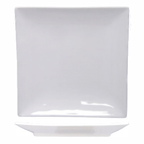 Thumbnail image #1 for International Tableware Paragon PA-21 Porcelain Square Coupe Plate, 12-1/4"