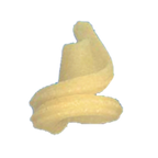 Thumbnail image #1 for Arcobaleno Pasta Equipment AEX50#250 Pasta Extruder Die, 10.4mm, Ridged Trottole Shape, Bronze
