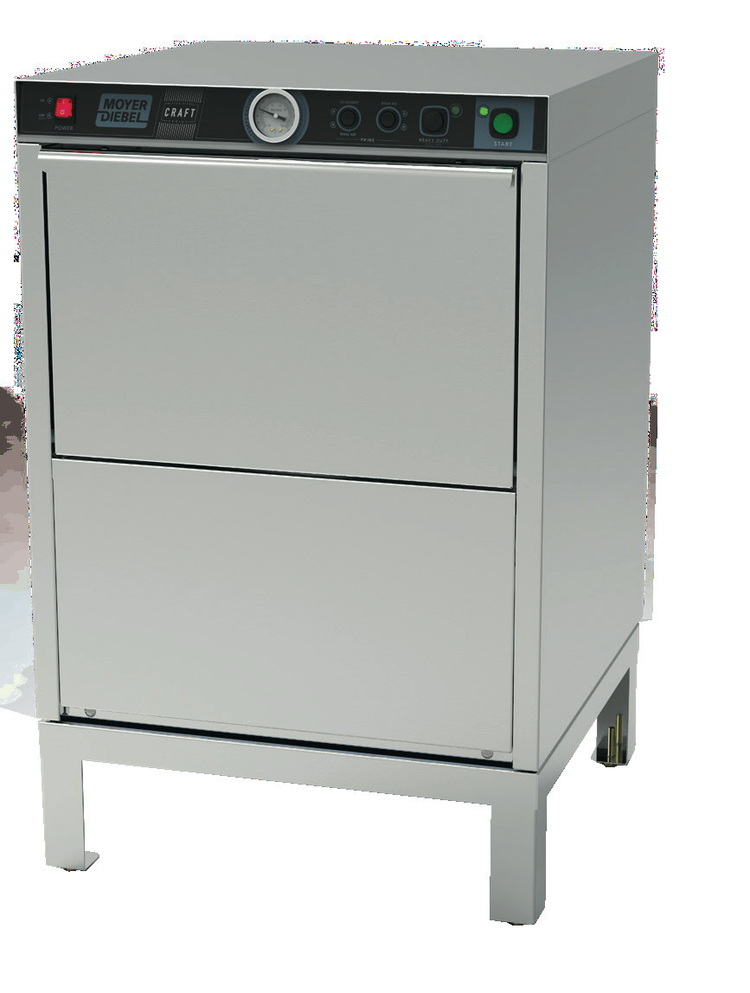 Product image #5 for Moyer Diebel Craft Series 601LTG Undercounter Low-Temperature Chemical Sanitizing Glass Washer