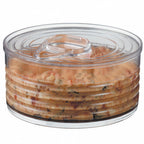 Thumbnail image #1 for JB Prince Solia RB275 Round Clear Plastic Container with Lid, 3.4 oz (100 ml) Case of 120