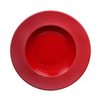 Thumbnail image #1 for G.E.T. Maya - EGS DGB1015R-RG . . Round Red Melamine Pasta/Soup Bowl, 15 oz Case of 6