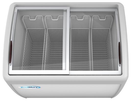 Product image #8 for KoolMore 50-Inch Ice Cream Display Chest Freezer with Glass Sliding Top Doors, 12 Cu. Ft.