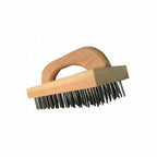 Thumbnail image #1 for Alfa International 0015 Large Butcher Block Brush, 9-1/4 x 3-3/4 in, 1-1/4 in Steel Wire Bristles, Hard Wood
