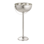 Thumbnail image #1 for TableCraft Products Remington RS2132 Stainless Steel Round Beverage Stand with Handles, 10-1/4 qt., 16" Dia. x 32-1/2"H