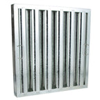 Thumbnail image #1 for AllPoints Foodservice Parts & Supplies 8014130 Galvanized Steel Baffle Hood Filter, 20" H x 20" W x 2" D