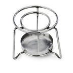 Thumbnail image #1 for Eastern Tabletop Orbit 3272 Mini Round Stainless Steel Grill Stand, 5" Diameter x 5"H, for Sterno Gel