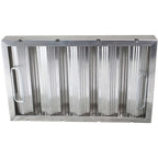 Thumbnail image #1 for AllPoints Foodservice Parts & Supplies Trine 263888 Baffle Grease Filter, Stainless Steel, 10 x 16 x 2 in