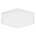 Thumbnail image #1 for CAC China Crystal QZT-61 Rectangular Porcelain Platter, Super White, 16-1/2"L x 10"W x 2"H Case of 8