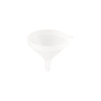 Thumbnail image #1 for CAC China SFNP-16W Round Polyethylene Funnel, 16 oz, 5-1/4" Diameter, White Case of 324