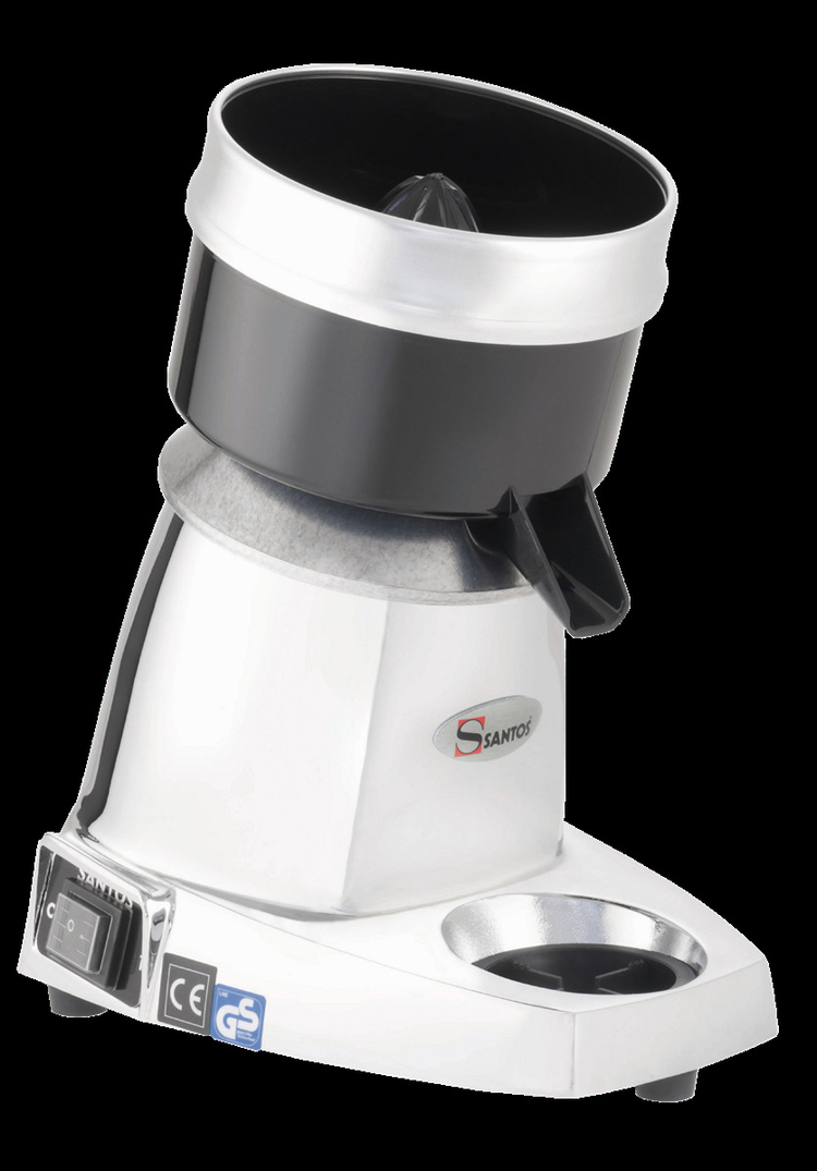 Product image #5 for Santos 11C Countertop Citrus Juicer with Lever, Chrome, 31 Qt./Hr, 120V