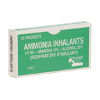 Thumbnail image #1 for AllPoints Foodservice Parts & Supplies 2801545 Ammonia Inhalant Pads, Box of 10