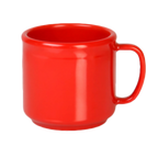 Thumbnail image #1 for Thunder Group CR9035PR 10 oz Red Melamine Plastic Mug Case of 5 Dozen
