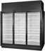 Thumbnail image #5 for True 3-Section Glass Door Refrigerated Merchandiser, Medium Temp, Self-Contained, Black Exterior/White Interior, 116.2 Cu. Ft.