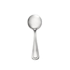 Thumbnail image #2 for CAC China Prime 3002-04 Bouillon Spoon, 6-3/8"L, Extra Heavy Weight, 18/0 Stainless Steel Case of 25 Dozen