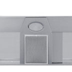 Thumbnail image #2 for Summit Commercial H36RSSADA 36-Inch Stainless Steel Under-Cabinet Convertible Range Hood, ADA-Compliant, Two-Speed Fan