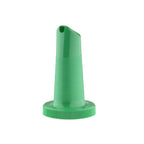 Thumbnail image #1 for TableCraft Products PourMaster 10286GN Pour Bottle Neck Spout, One-Piece Polyethylene, Green Case of 96