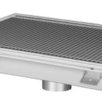 Thumbnail image #3 for Koolmore KM-FTG-1824 Commercial Stainless Steel Floor Trough Drain, 24 x 18 Inches, Subway-Style Grating, Anti-Splash Pan
