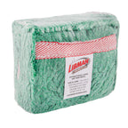 Thumbnail image #1 for Libman Commercial 1801 Extra-Large Looped-End Wet Mop Head, 28 oz., Green Case of 12
