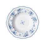 Thumbnail image #1 for Steelite International Folio, Porcelain 62557FP814 Round Porcelain Rim Soup Bowl, 15 oz, 9.75", Camille Blue Case of 2 Dozen