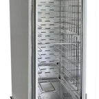 Thumbnail image #1 for ATSMFG LIT LIT-AEHP16WR-ICD ATS MFG Mobile Heated Holding & Proofing Cabinet, Aluminum, Full-Height Clear Polycarbonate Door, 16-Pan Capacity