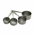Thumbnail image #1 for Libertyware MEACPHD Stainless Steel Measuring Cup Set, 1/4, 1/3, 1/2 and 1 Cup Case of 48