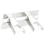 Thumbnail image #1 for AllPoints Foodservice Parts & Supplies 36123 Stainless Steel Mop Holder, 7-9/16"L, Holds 2 Mops
