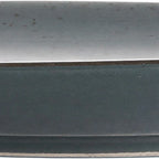 Thumbnail image #2 for International Tableware Splash™ SH-88-LN 9" Round Fully Vitrified Stoneware Plate, Lunar Blue Reactive Glaze, Dark Brown Trim Case of 2 Dozen
