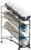 Thumbnail image #4 for Wireworks Countertop Cup & Lid Organizer with 2 Cup Dispensers, 180-Cup Capacity
