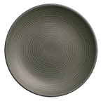Thumbnail image #1 for Vertex China Elements E-16-G 11-Inch Round China Plate, Coupe Rim, Misty Green 1 Dozen