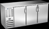 Thumbnail image #3 for Beverage Air 72-Inch Three-Section Six-Door Open Food Rated Refrigerated Pass-Thru Back Bar Cooler