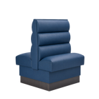 Thumbnail image #1 for ATSMFG ATS AT&S-ADD-W42-3CHHO GR5/COM Single Upholstered Booth, 30" Long x 42" High, 3-Channel Horizontal Back