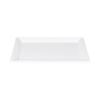 Thumbnail image #1 for G.E.T. Stratus - EGS M1058-NW . . Rectangular White Melamine Platter, 10-1/2" x 8-3/4" Case of 6