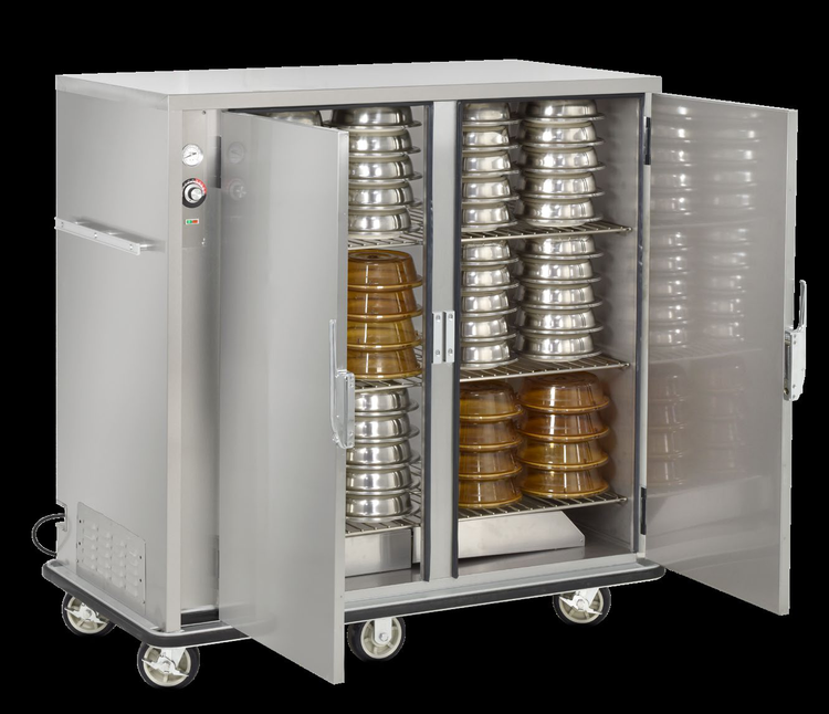 Product image #5 for FWE A-Series Heated Banquet Transport & Serve Cabinet, Double Door, 120 Covered Plate Capacity