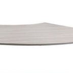 Thumbnail image #1 for Eastern Tabletop TO738 Under-Tabletop Crescent Shelf, Flat-Bottom, 66.9"W x 31.5"D x 33.5"H