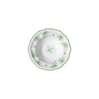 Thumbnail image #1 for Steelite International Folio, Porcelain 62558FP816 Round Porcelain Rim Fruit Dish, 5.5 in, Camille Green, 1.75 in High Case of 2 Dozen