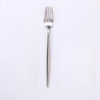 Thumbnail image #1 for Kadra Kitchenware Vikko Dine VF-DF10-VS Dinner Fork, Brushed Silver, 18/10 Stainless Steel, 9" Case of 12