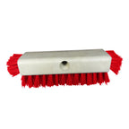 Thumbnail image #1 for ABCO Products T03116 10-Inch Deck Brush with Plastic Block and Red Plastic Bristles