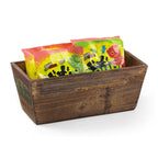 Thumbnail image #1 for G.E.T. Urban Renewal WB-1260-RWD Rectangular Reclaimed Wood Crate/Riser, 11-3/4 x 5-3/4 x 4-3/4 in.
