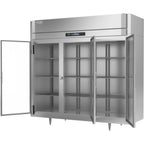 Thumbnail image #2 for Victory Refrigeration UltraSpec™ RSA-3D-S1-EW-G-HC Three-Section Glass-Door Reach-In Refrigerator, 74.16 cu. ft., Self-Contained